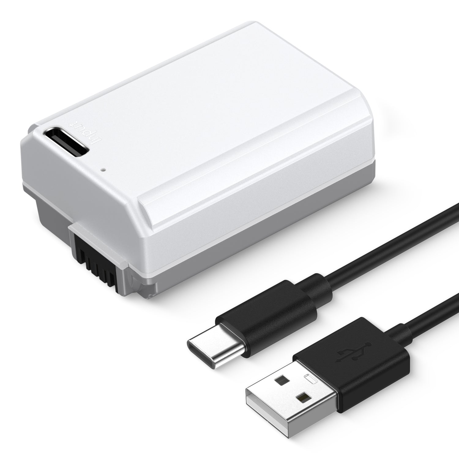 NP-FW50 Battery with Type-C Fast Charging for Sony ZV-E10, Alpha 7, A7, A7II, A7RII, A7SII, A7S, A7S2, A7R, A7R2, A5000, A6400, A6500, A6300, A6000, NEX-3, NEX-5, 1100mAh NP-FW50 Battery with Type-C Fast Charging for Sony ZV-E10, Alpha 7, A7, A7II, A7RII, A7SII, A7S, A7S2, A7R, A7R2, A5000, A6400, A6500, A6300, A6000, NEX-3, NEX-5, 1100mAh